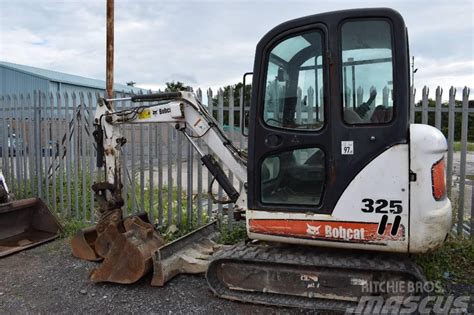 325 bobcat mini excavator used|bobcat 325 mini excavator specs.